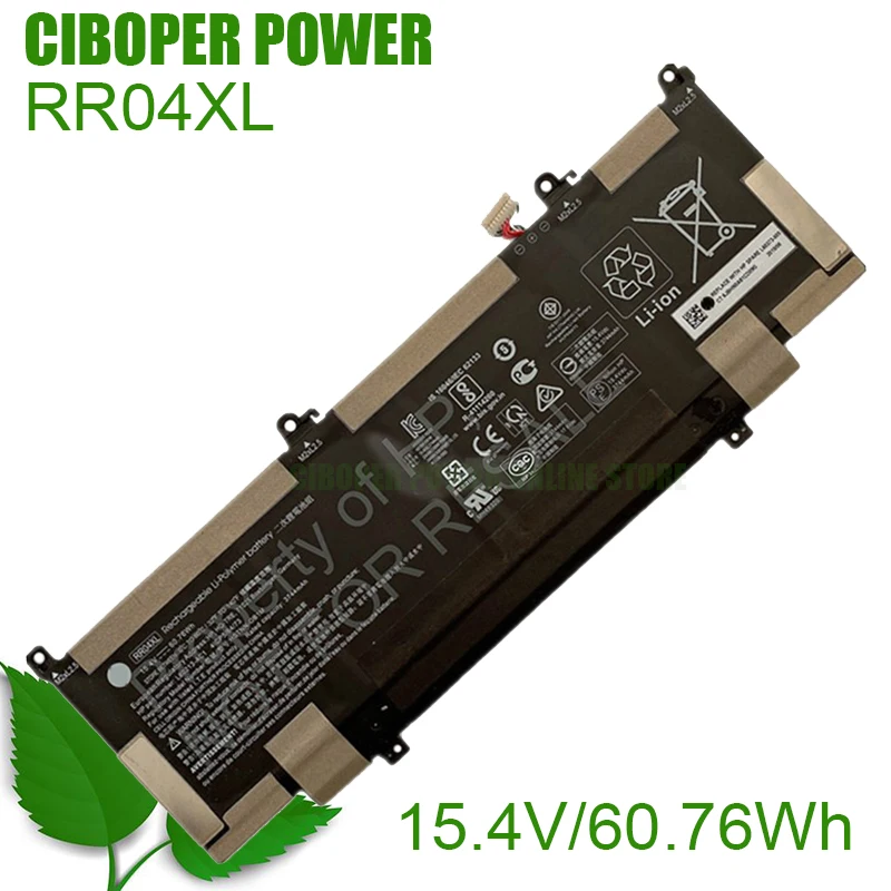 Laptop Battery RR04XL RR04060XL L60373-005 HSTNN-DB9K 60.76Wh For X360 13-AW0900 13-AW0090CA 13-AW0003DX 13-AW0001LA 13-AW0001LM