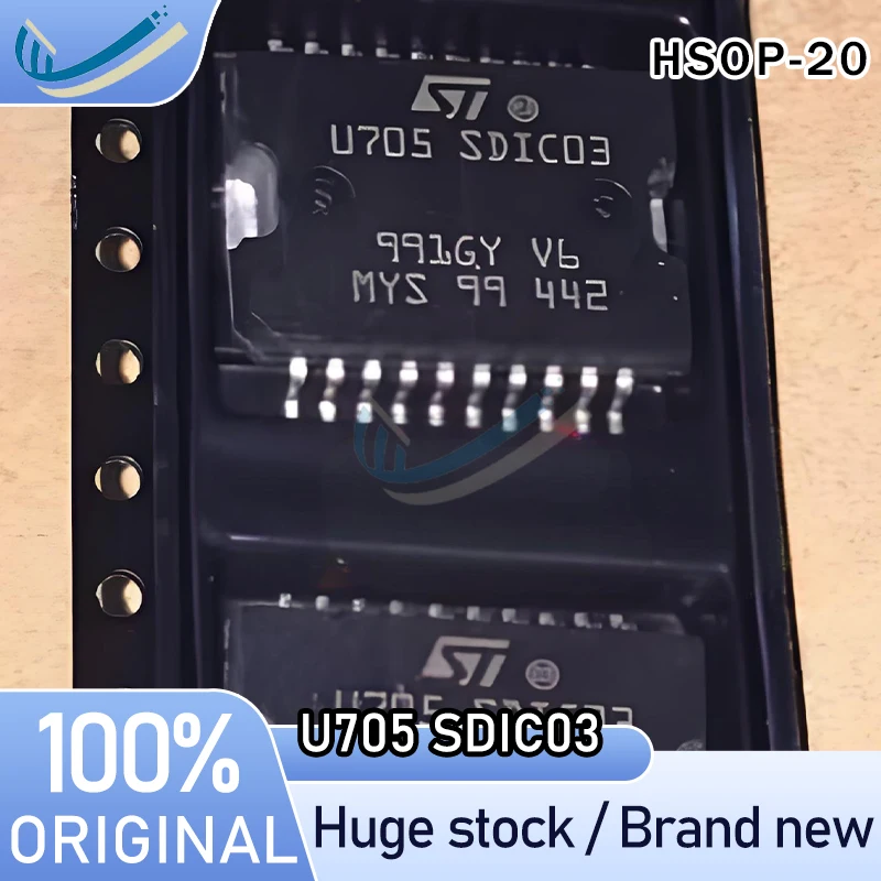 

(3-10piece)100% New U705 SDIC03 Chipset Professional one-stop ordering Adequate stock 705 HSOP-20 Electron component