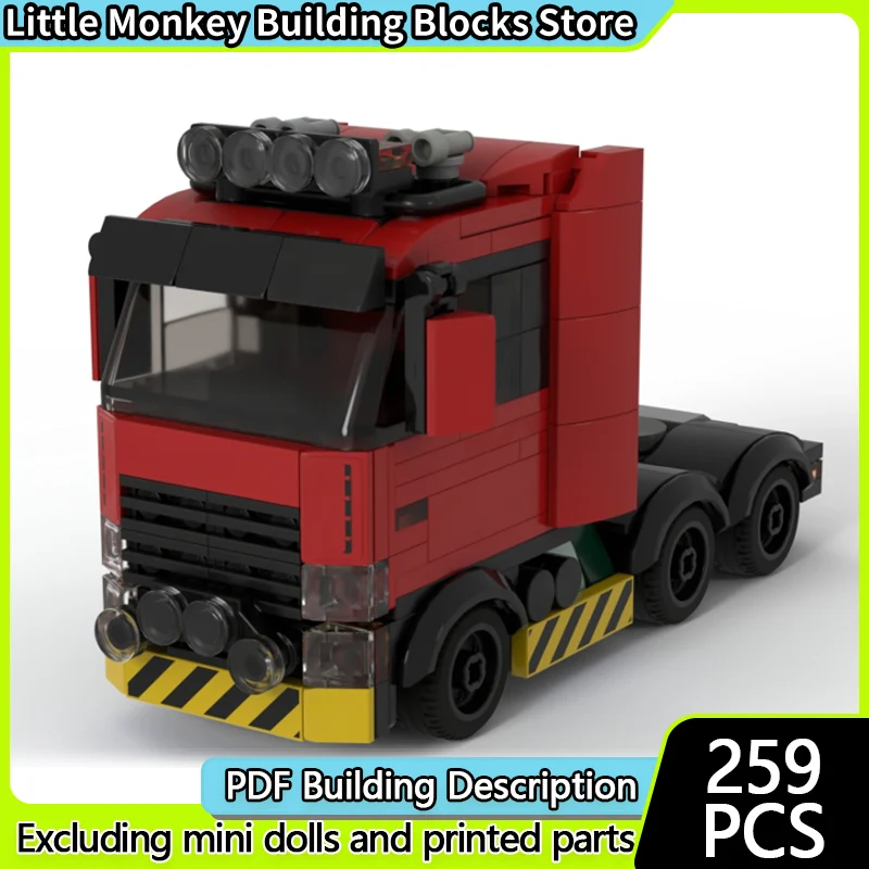

Speed Racing Car Model MOC Building Bricks Classic City 6x4 Lorry Modular Technology Children Holiday Gifts Assemble Toys Suit