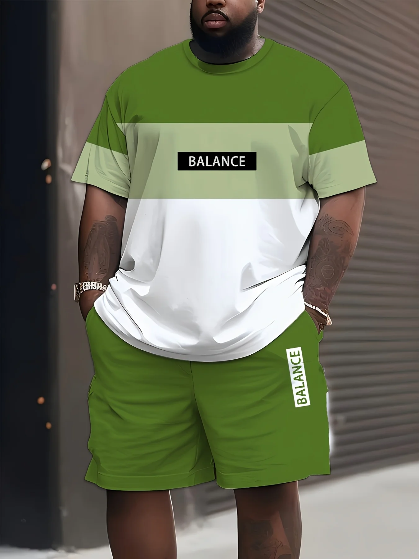 

Cross Border Summer Suit Men's Short Sleeved Summer T-shirt Short Sleeved Fashion Printed 3D Short Sleeved T-shirt