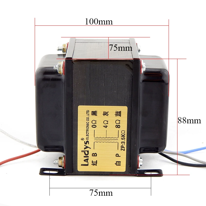 【Hot】HIFI audio 300B Tube Amplifier Transformer of 25W 3.5KOhm Electronic tube amplifier output transformer E transformer amplif