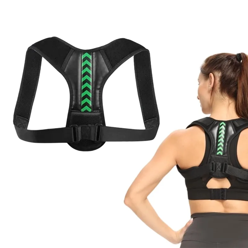 Posture Corrector Adjustable Back Shoulder Belt Clavicle Spine Support Reshape Your Body Home Office Sport Upper Back Neck Brace