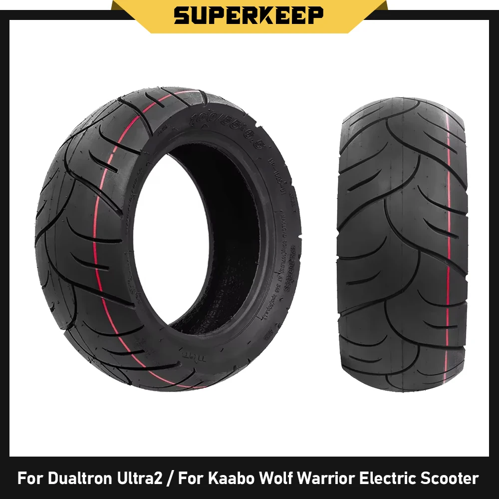 

Upgrade Modified Tire 100/55-6.5 Tubeless Off-Road Tire for Dualtron Ultra2 for Kaabo Wolf Warrior Electric Scooter Durable Tyre