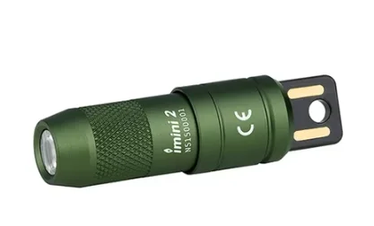 Olight imini 2 50 lumens mini flashlight,waterproof IPX6, integrated USB plug, rechargeable for use
