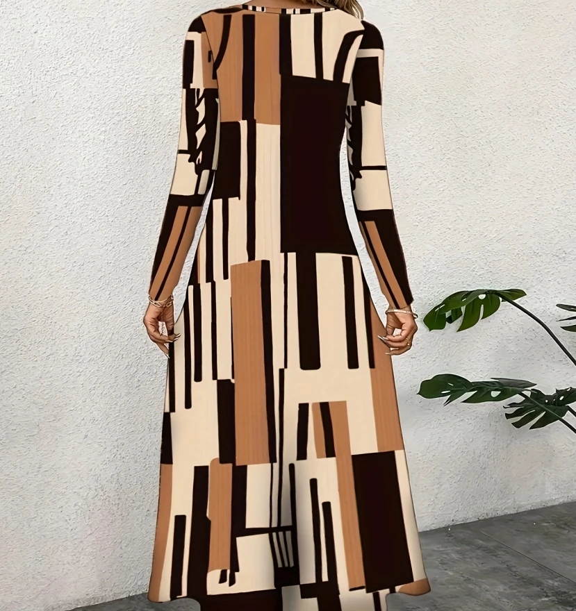 Abito da donna elegante alla moda Abito casual ampio Abito da donna Nuovo temperamento