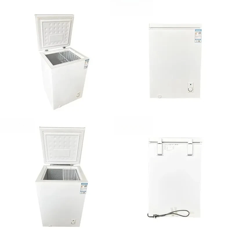 Commercial Horizontal Ice Cream Freezer Display Refrigerator Showcase for Store Supermarket