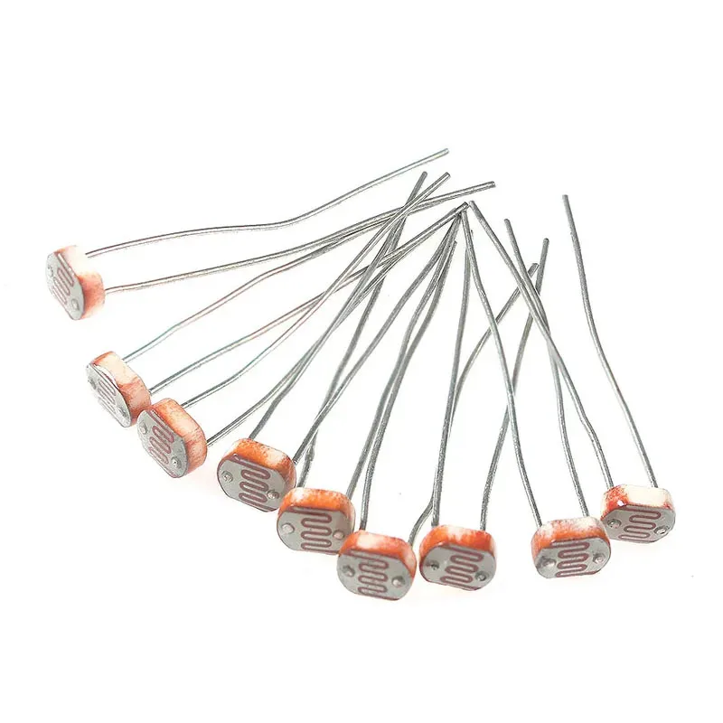 10/20PCS/lot photoresistor GL5506 GL5516 GL5528 GL5537 GL5539 GL5547 GL5549 LDR light detection switch sensor DIY