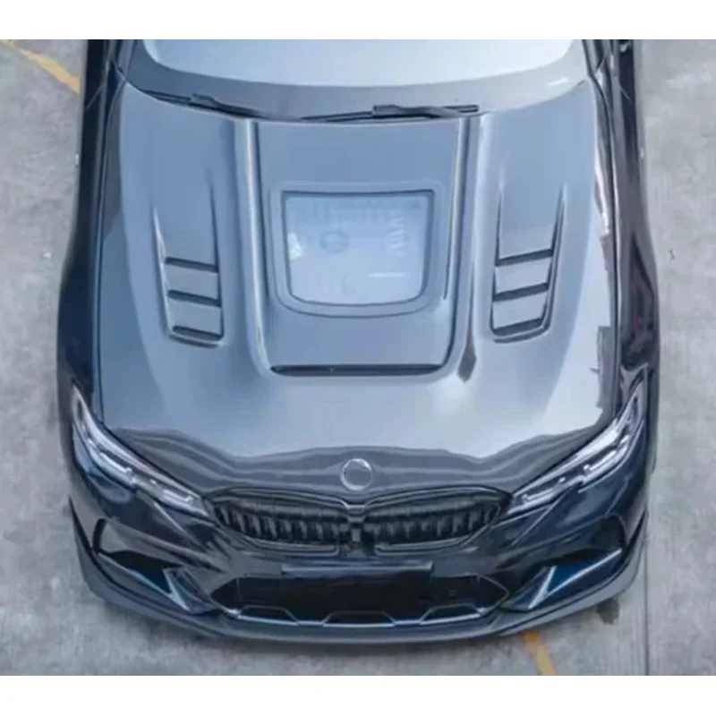 

Car Engine Hood With Glass for 3 Series G20 M340i Upgrade Cheaper G20 Carbon Hood