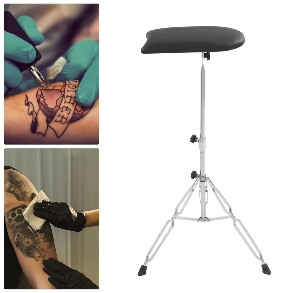 Armlehnenhalter Tattoo-Armstütze mit Verstellbarer Höhe und Winkel mit Rutschfester Auflage Geeignet für Schönheitssalons – Detail 2