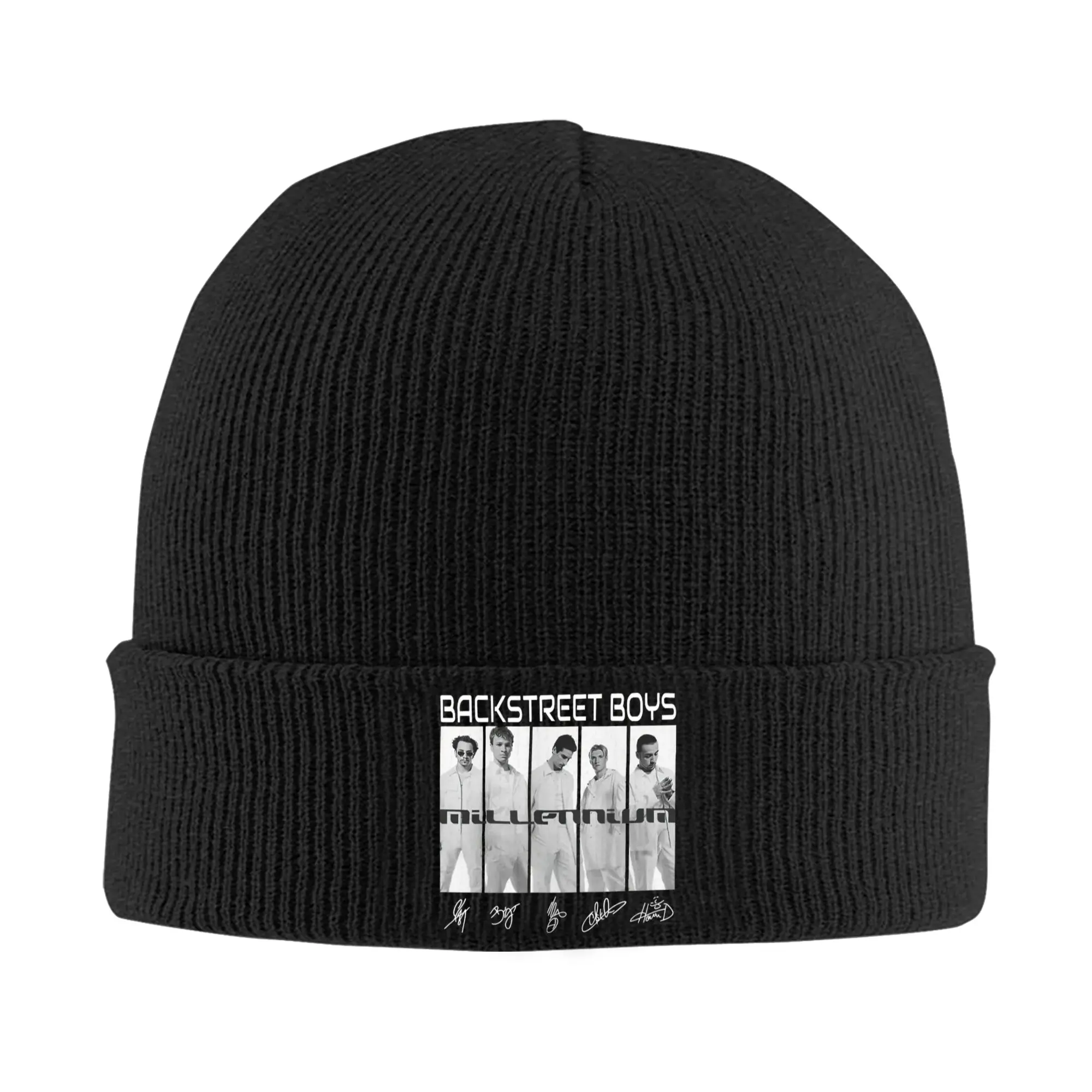 Backstreet Boys Millenium Retro 90s Vintage Memories Knitted Hat Beanies Winter Hats Warm Acrylic  Fashion  Cap Men Women Gift,