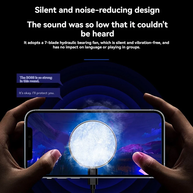 Ultrathin Magnetic Semiconductor Phone Cooler Ideal for Gaming