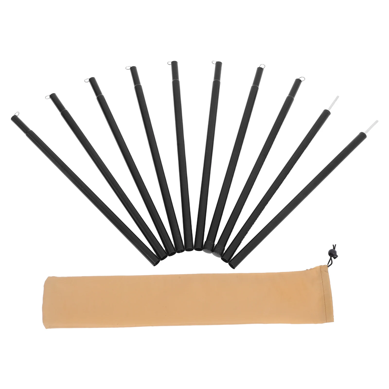 

1 set Tent Accessories Replacement Poles For Camping For Tarp Poles Sturdy Tarp Support Camping Canopy Iron Replacement