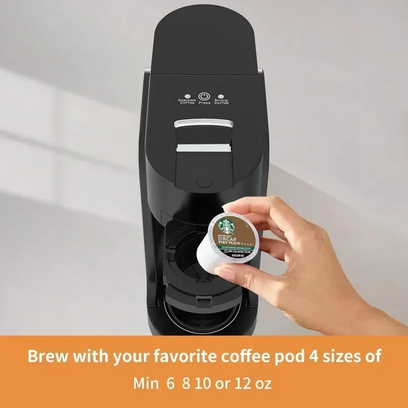 Coffee Machine 110V-240V Capsule Coffee Maker Machine Portable Automatic 3.5bar Capsule/powder Dual Purpose Cafetera Espresso