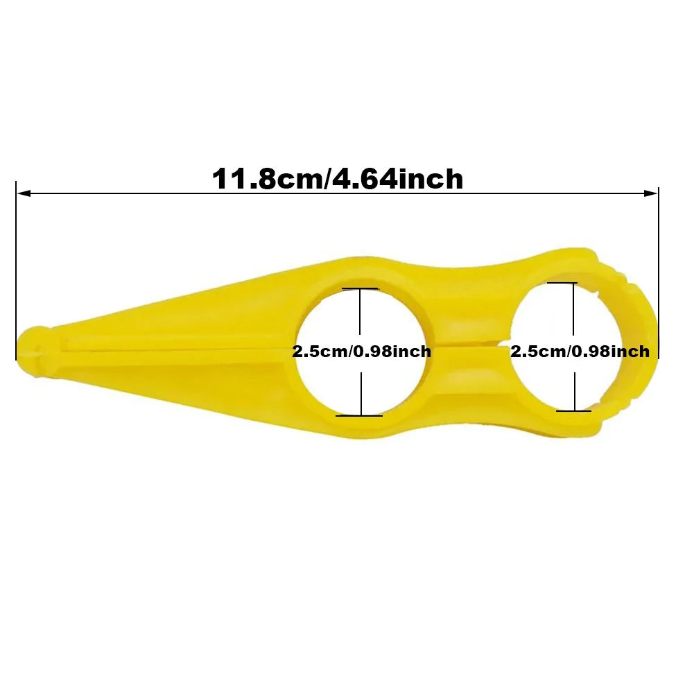 10 Stück ID 25mm/0,98 Zoll Geflügelfütterungsprodukte Hühner- und Enten-Wasserleitungs-Fixierungskarten 6-Punkt-25-Rohr-Fixierungshaken – Detail 5
