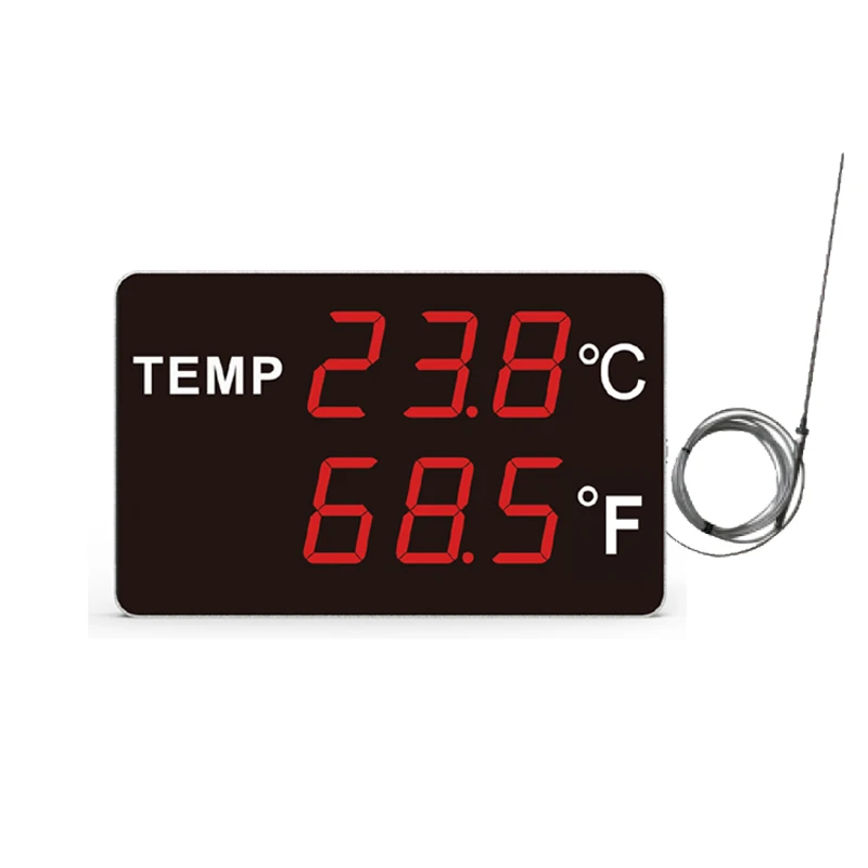 HE230 Large LED Display Long Visual Distance Temperature Billboard Large Screen Temperature Display For Swimming Pool Industrial
