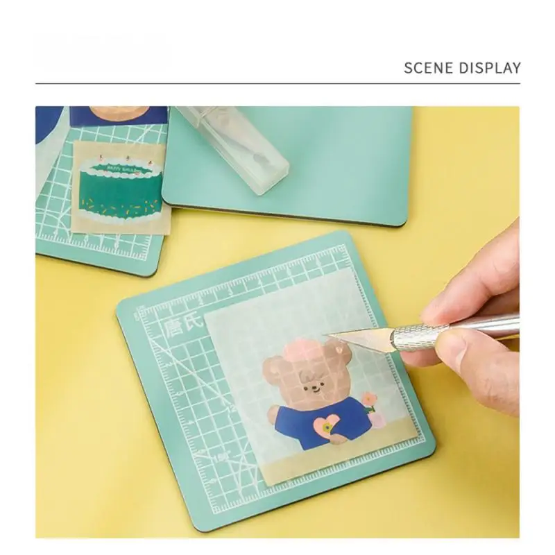 كفاءة صغيرة قطع حصيرة تنوعا سكرابوكينغ سهلة الاستخدام صغيرة الحجم نموذج صنع حصيرة كفاءة سكرابوكينغ أداة