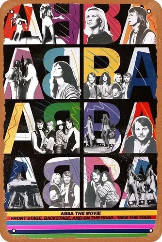 Abbas The Movie Poster Retro Metall-Blechschild Männerhöhle Vintage Wanddekoration