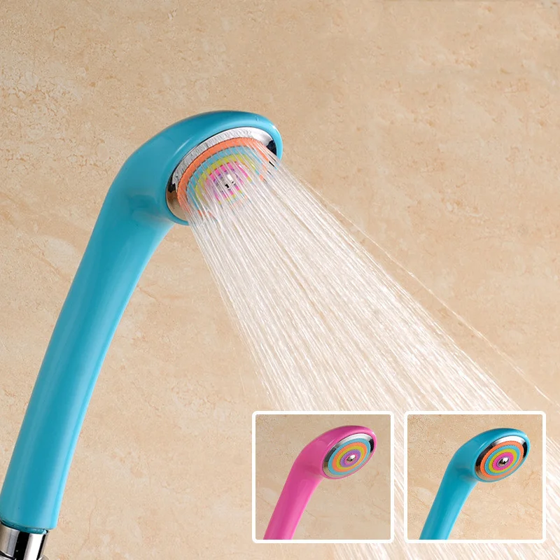 1Pc Children Hand Shower Head Household Shampoo Sprinkler Rest Room Rain High Pressure Spray Nozzle Bathroom Accessories