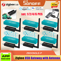 SONOFF ZBDongle-P Zigbee 3.0 USB Dongle Plus Universal Gateway 1/5PCS ZHA Zigbee2MQTT Pre-flashed Support ZBMicro SNZB Devices