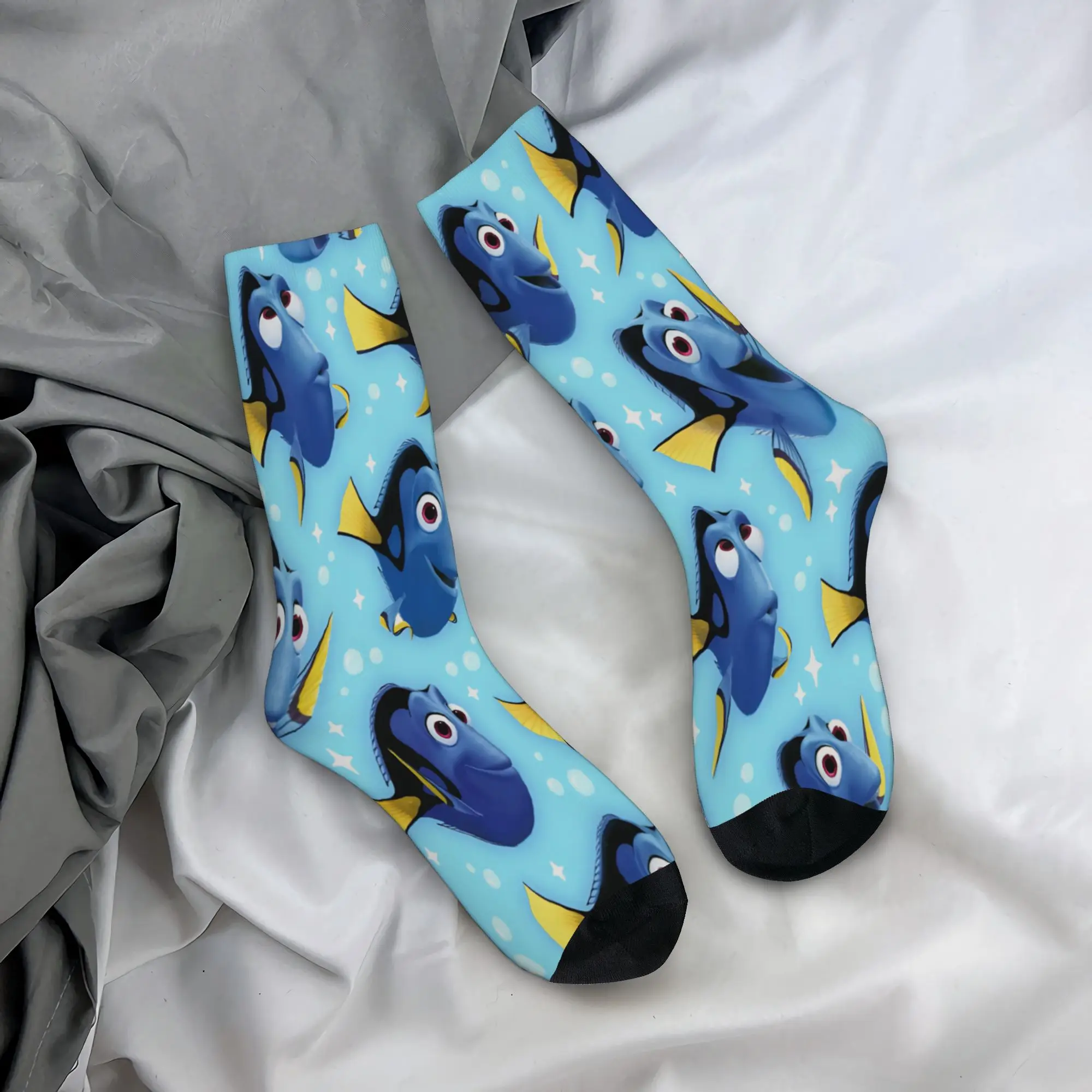Nemos cartoon fish Socks Merchandise For Men Women  Soccer Socks Warm Best Gifts