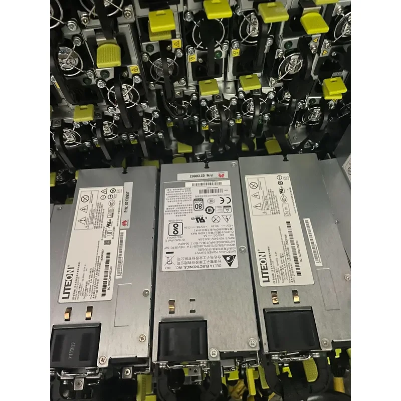 for Huawei 460W Server Power Supply 12V 38A Switching PSU Silent Low Noise High Efficiency Replacement Unit