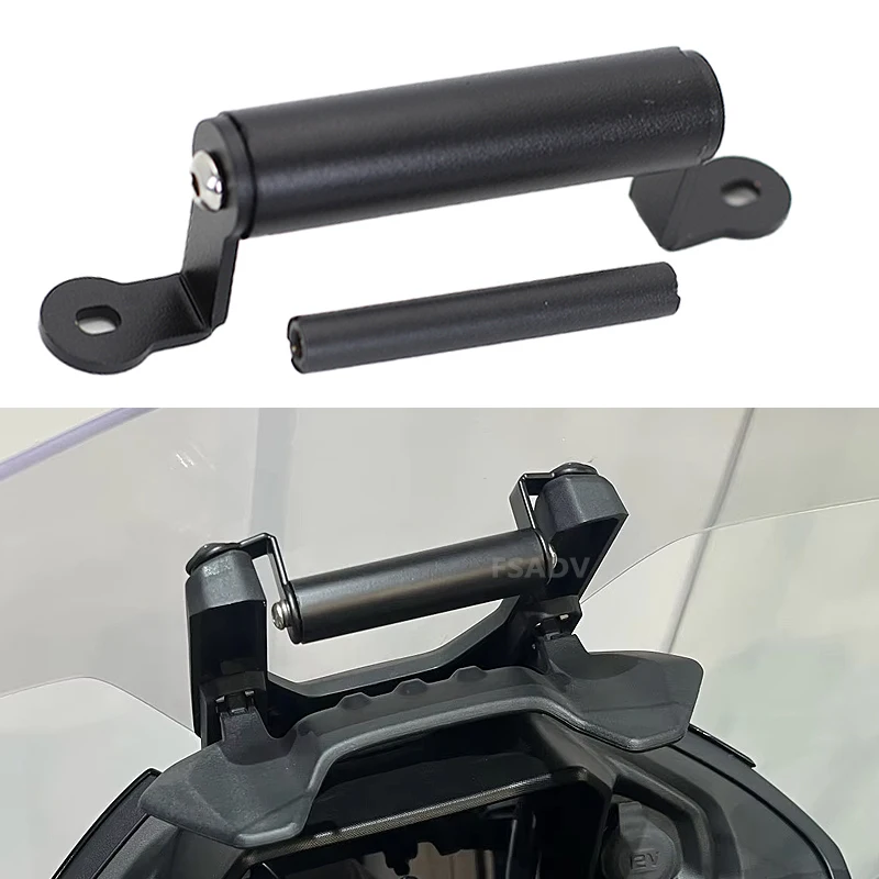 12/22MM GPS-Navigationsplattenhalterung Windschutzscheibenständer Telefonhalter für Yamaha Tracer 7/700 GT MT-07 Tracer700GT Motorrad