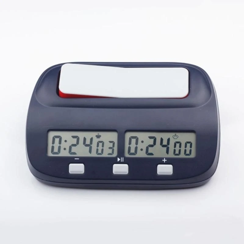 Q39E Chess Clock Digital Timer Digital Display Profession International Chess Timer ABS Count Down Game Timer for Board Games