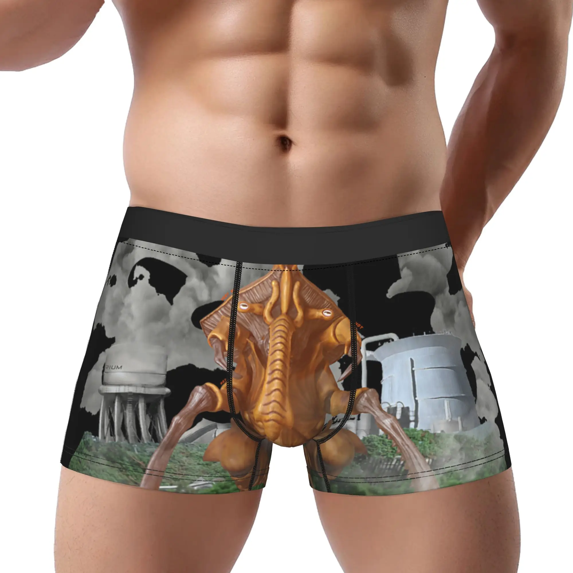 

Bandai boxers ULTRAMAN BLAZAR Kaiju Taganular A Underpants Breathbale Panties Male Underwear Ventilate Shorts Boxer Briefs