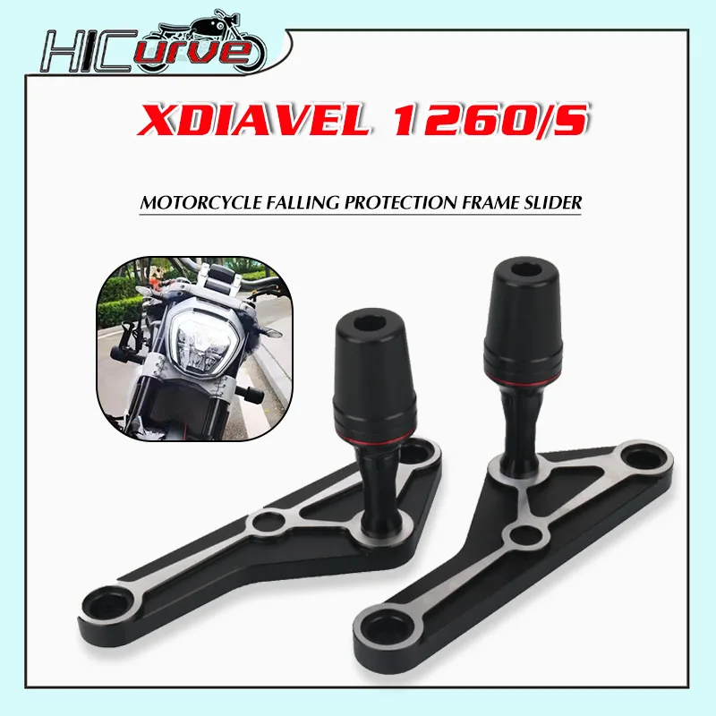 

For DUCATI XDIAVEL 1260 Diavel 1260/S 2019-2022 Motorcycle Frame Slider Bodywork Crash Pad Fairing Guard Protector