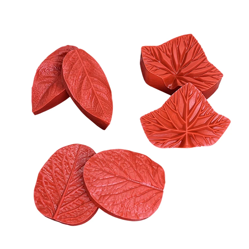 Rose Maple Leaf Silicone Sugarcraft Mold Chocolate Cupcake Baking Mold Fondant Cake Decorating Tools