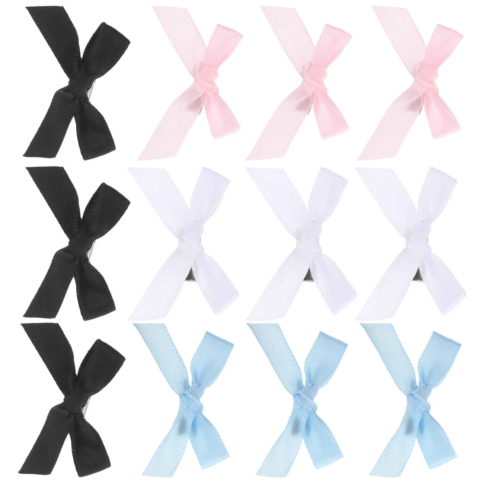 

40 шт., заколки для волос с бантом-бабочкой, 4 см, мягкая лента, зажим из кожи аллигатора для девочек и женщин, винтажные аксессуары для волос, заколки, заколки для укладки