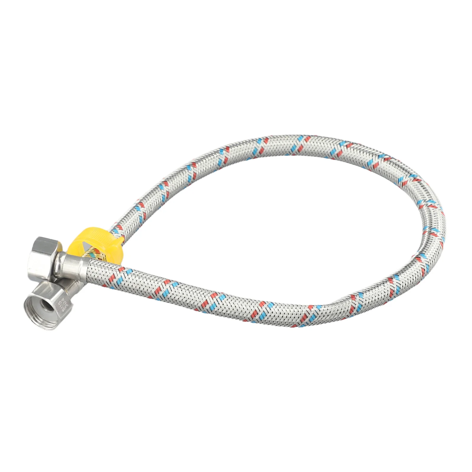 Bathroom Plumbing Kitchen Plumbing Mixer Faucet Hose Explosion-proof Hose Nylon Wire Tensile Strength 1600N 304 Stainless Steel