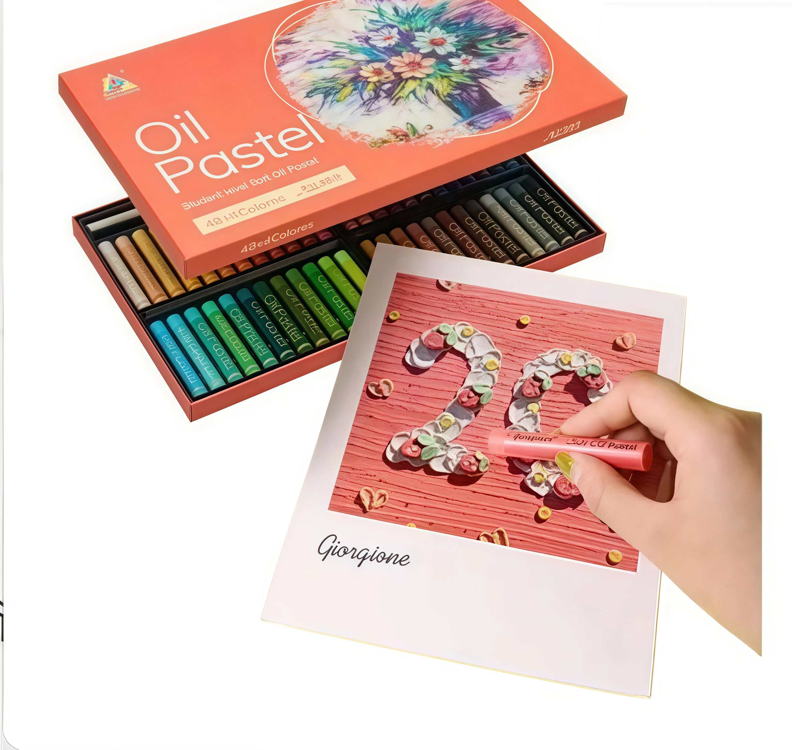 Künstler-Set aus weichem Ölpastell, 24/36/48 Farben, professionelle Malerei, Zeichnung, Graffiti-Kunst, Buntstifte, waschbar, ungiftiger Ölfarbstift