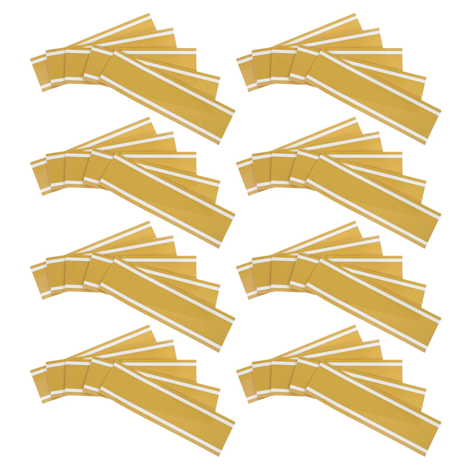 100Pcs Self Adhesive Paper Napkin Rings Peel Stick Napkin Band Catering Silverware Wrap Wedding Party Restaurant Table Setting