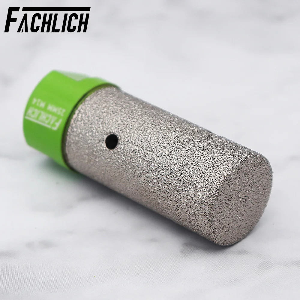 Imagem -05 - Diamond Broca Bits Núcleo Fresagem Bits Dedo Hex Shank Adaptador Mármore da Telha Cerâmica 25 mm 25 mm 25 mm M14 Diâmetro 25 mm Fachlich-m14
