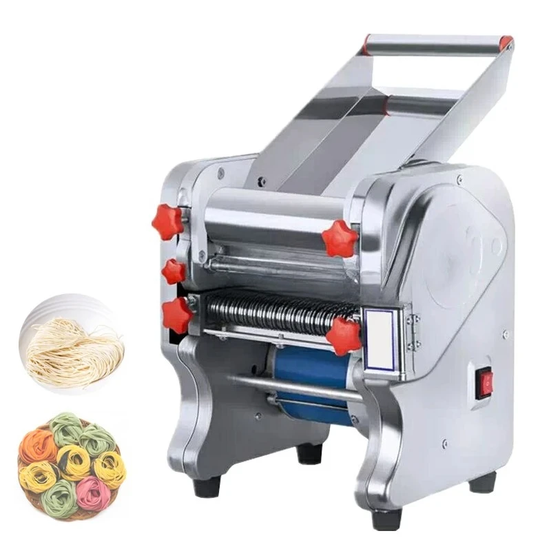 Commercial Dough Machine Stainless Steel Dumpling Wrapper Machine Noodle Maker Automatic Household Small Electric Dough Press