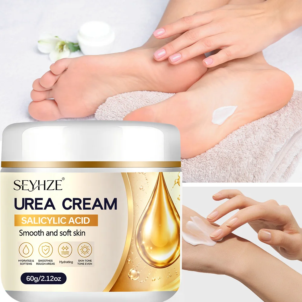 SEYHZE Urea & Salicylic Acid Foot Moisturizing Balm, Long-Lasting Moisturizing, Deeply Moisturizes & Hydrates for Smooth & Soft