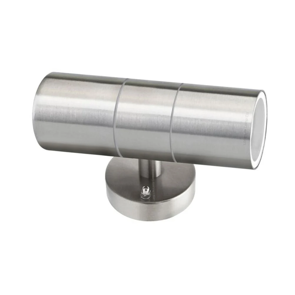 

Stainless Steel Waterproof Wall Lamp Outdoor Porch Light Dustproof Modern Sconce Lighting For Yard Bedroom Gu10 Led Bulbs