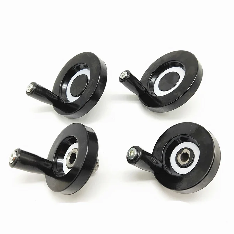 Lathe Milling Machine Hand Wheel With Revolving Handle Diameter 63mm CNC 3D Printer T10 Trapezoidal T8 Lead Screw