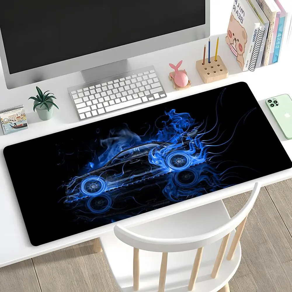 J-Jdm Subaru WRX Sti Logo Mouse Pad Desk Pad Mouse Mat Fabric Table Mats Rubber Mat Mousepad Office Carpet for Computer Table