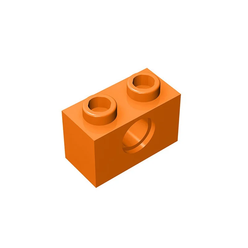 50 Stück 3700er Bausteine 1 x 2 mit Loch, Baustein-Sammlungen, modulare GBC-Spielzeuge für technische MOC-DIY-Bausteine, kompatibel – Detail 12