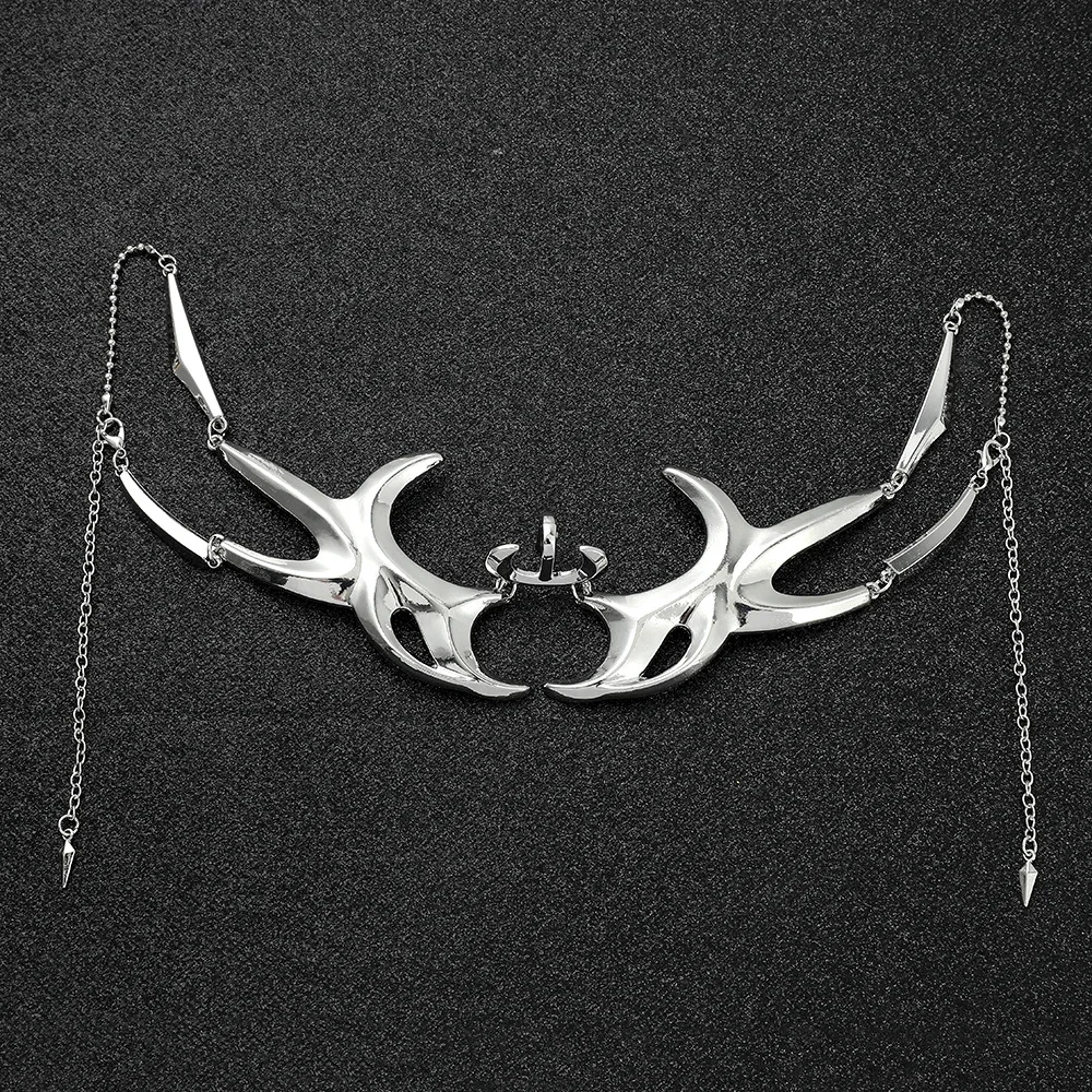 Cool Face Chain Mask for Men and Women y2k Halloween Face Cover Jewelry Mystery Accessory Dancing Party Role Play Masquerades - Image 4