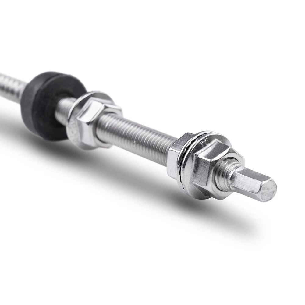 Brand New Exquisite High Quality Practicall Hanger Bolts Accessories Locking Nut M10 Parts EPDM Hanger Bolts + Adapter
