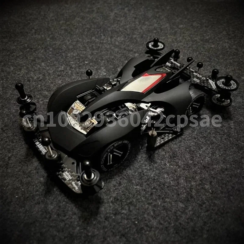4x4, Modified FMA Chassis Front Motor, Fast Pit Viper, Matte Black Spray Paint