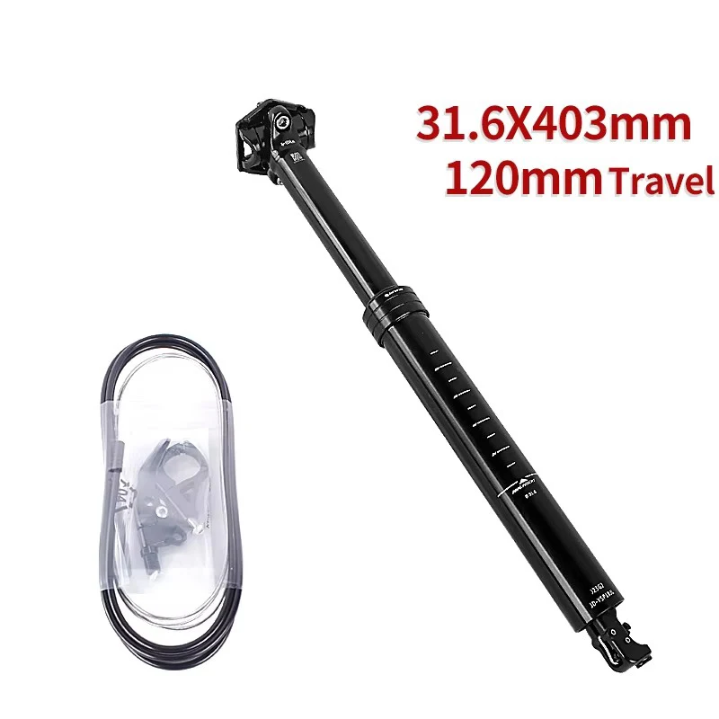 Tranz-x 30.9mm Alloy Dropper Seat Post 150mm Travel