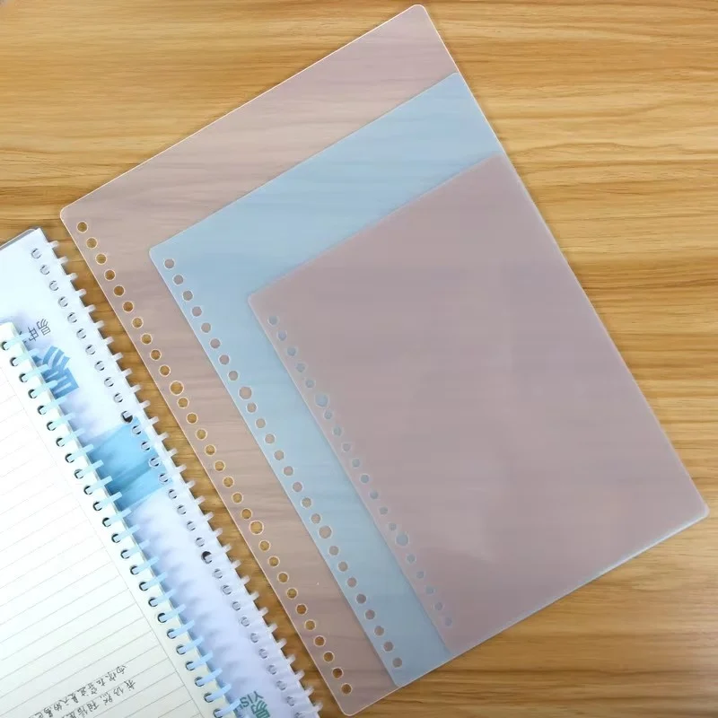 غطاء تقرير عرض Makeasy Binder غطاء شفاف مثبت مسبقًا لهاتف A4/B5/A5 Note Polythylene Terephthalate 12 Mil 50 Sets