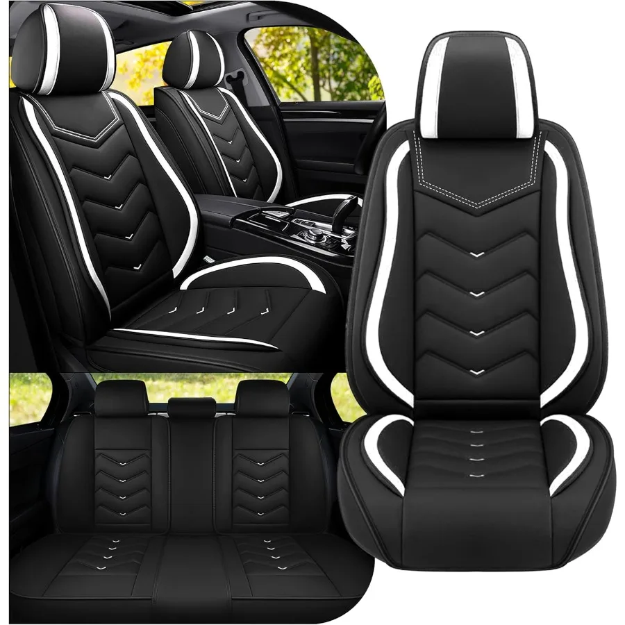 

Чехлы на автомобильные сиденья, пригодные для Dodge Magnum 20002025, стильные спортивные чехлы на сиденья, водонепроницаемые, износостойкие, кожаные автомобильные сиденья премиум-класса из наппа