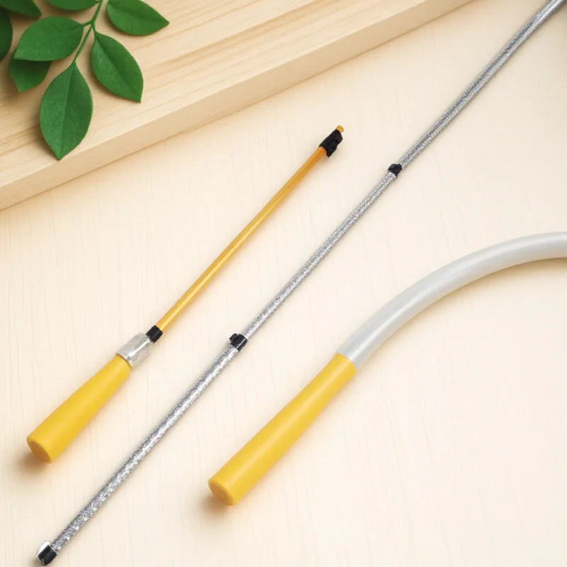 

2Pcs Retractable Clothesline Pole Adjustable Telescoping Clothes Reach Rod for Wardrobe Balcony Laundry Drying Alloy