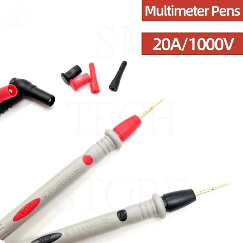 Multimeter Voltmeter Cable Ultra Fine Pin Tester Unique Probe Test Leads AC DC 1000V 20A Measuring Probe Pen