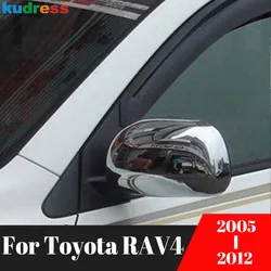 For Toyota RAV4 RAV 4 2005 2006 2007 2008 2009 2010 2011 2012 ABS Chrome Car Side Door Rearview Mirror Cover Trim Accessories